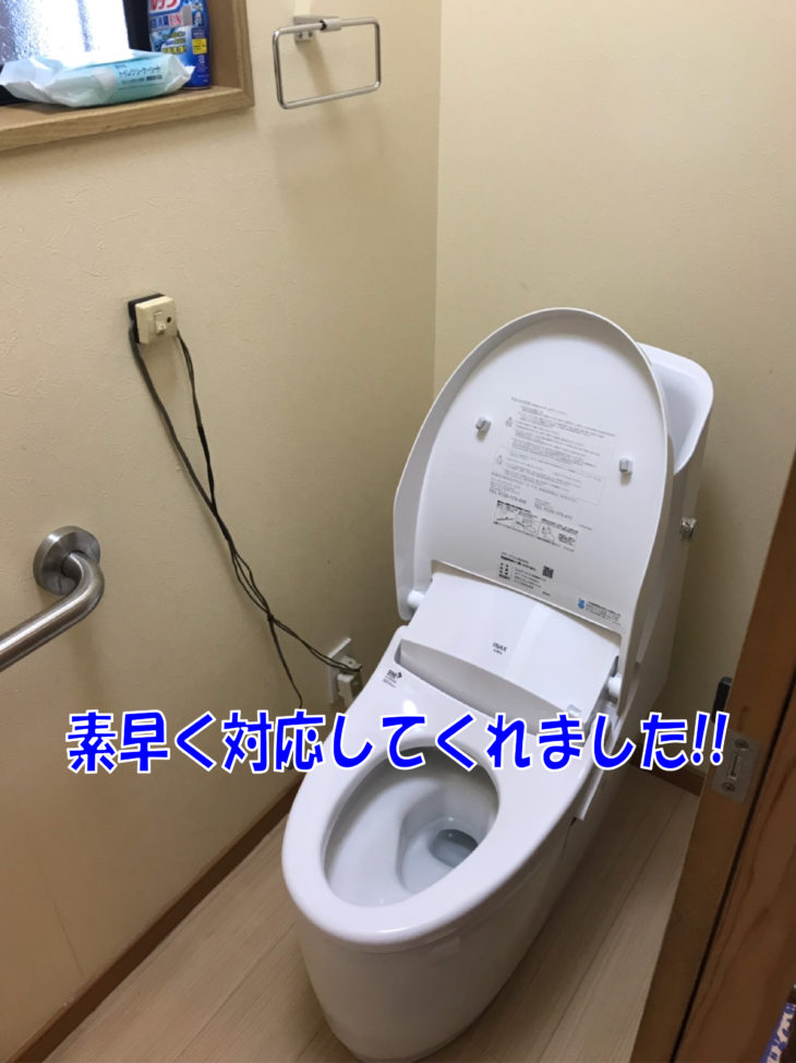   豊橋市　トイレリフォーム　M・K様のお声